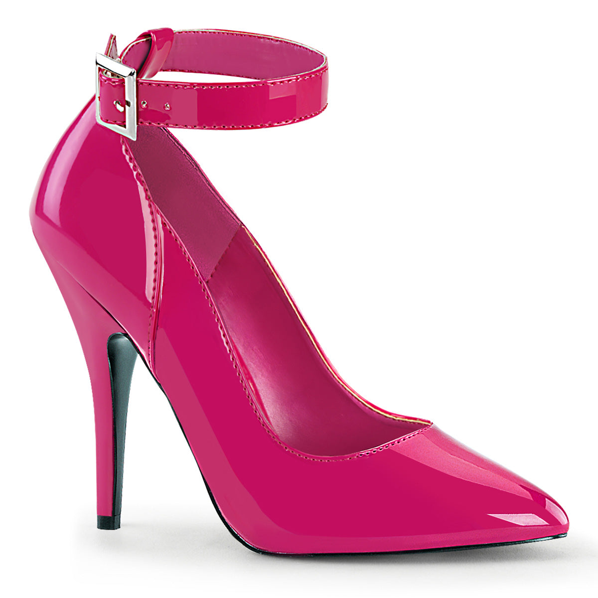 5" Ankle Strap Pump (Pleaser SED431/B)