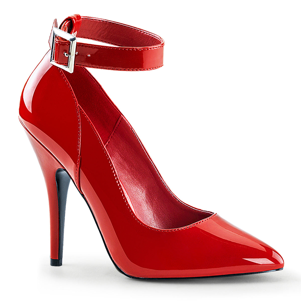 5" Ankle Strap Pump (Pleaser SED431/B)