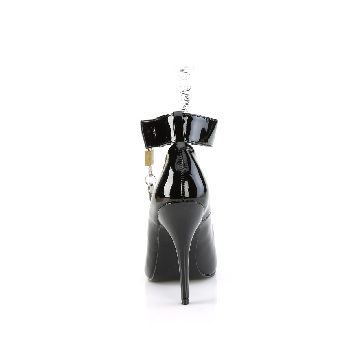 5" Heel Wide Band Ankle Cuff Pump (Pleaser SED432/B)