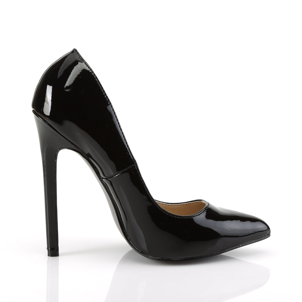 5" Heel Pointed Toe Pump (Pleaser SEXY20/B)