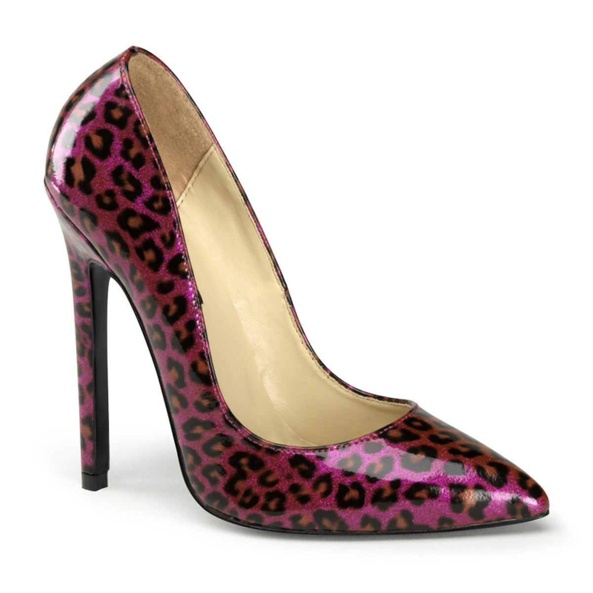 5" Heel Pointed Toe Pump (Pleaser SEXY20/B)