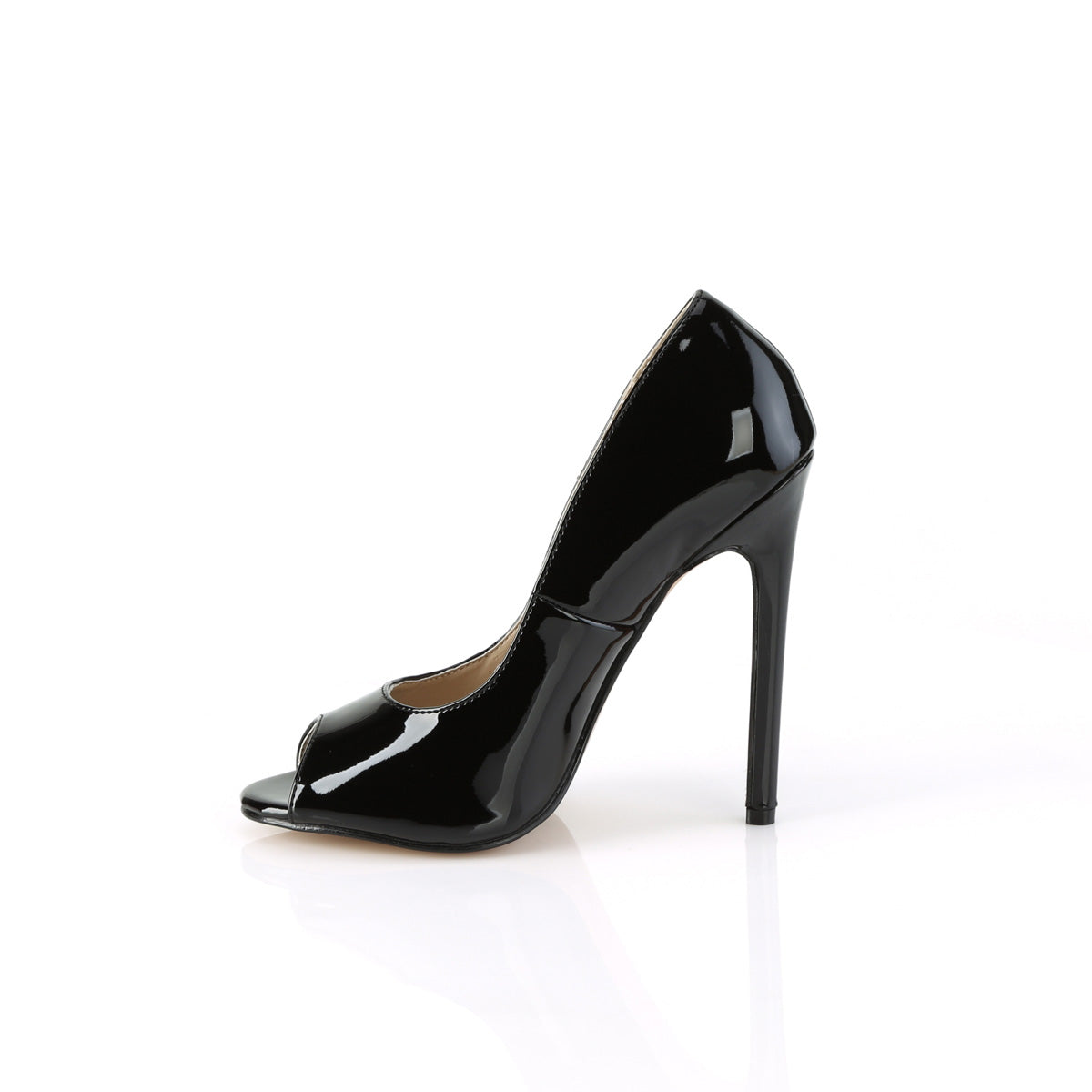 5" Heel, 1/4" PF Peep Toe Pump (Pleaser SEXY42/B)