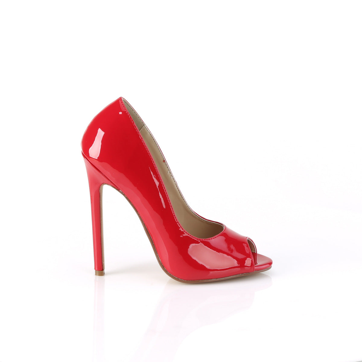 5" Heel, 1/4" PF Peep Toe Pump (Pleaser SEXY42/B)