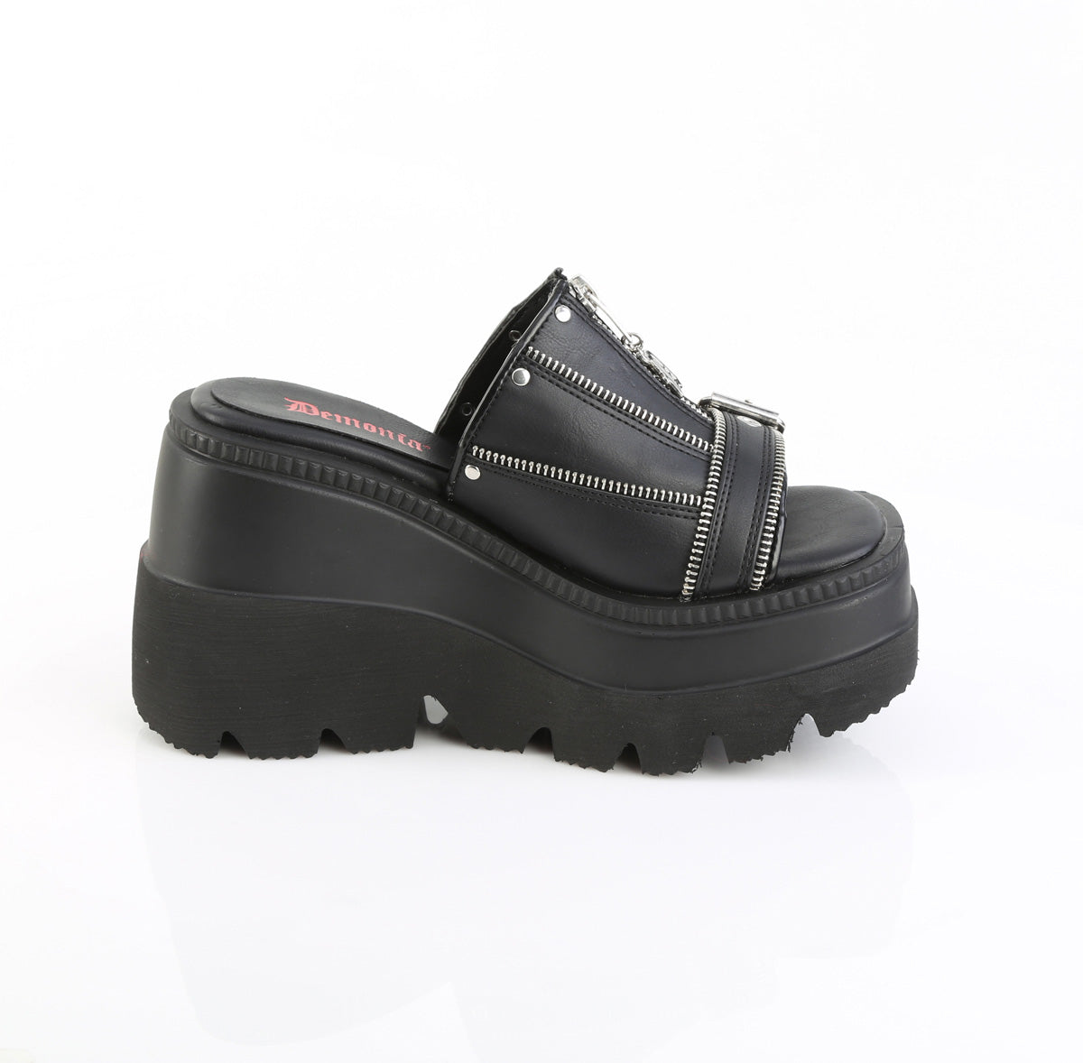 4 1/2" Wedge PF Slide Sandal (Demonia SHA07/BVL)