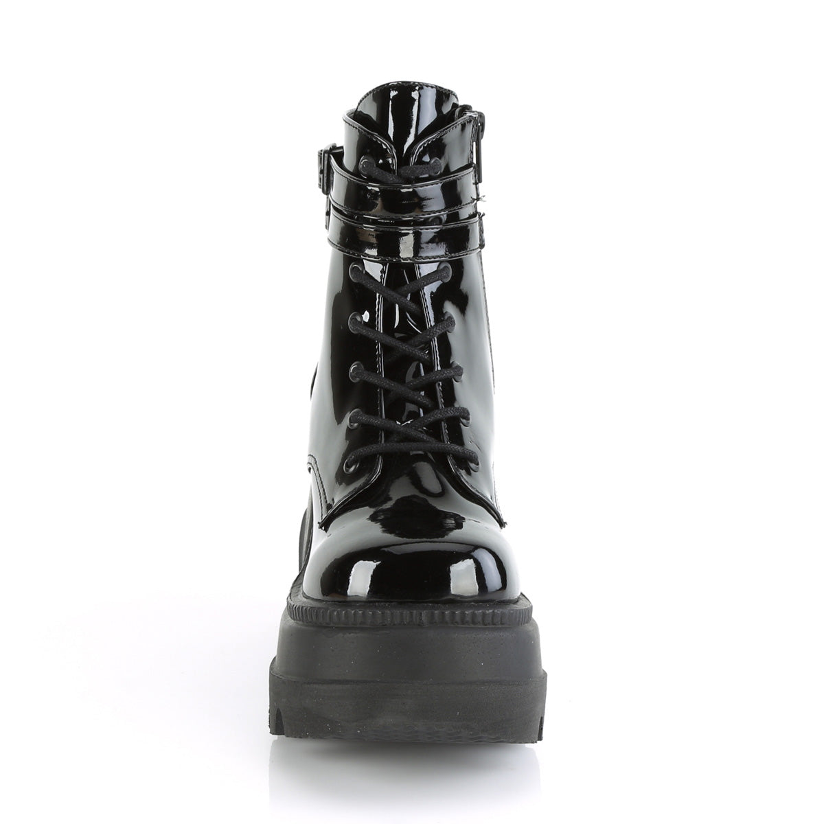 4 1/2" Wedge PF Ankle Boot, Side Zip (Demonia SHA52/B)