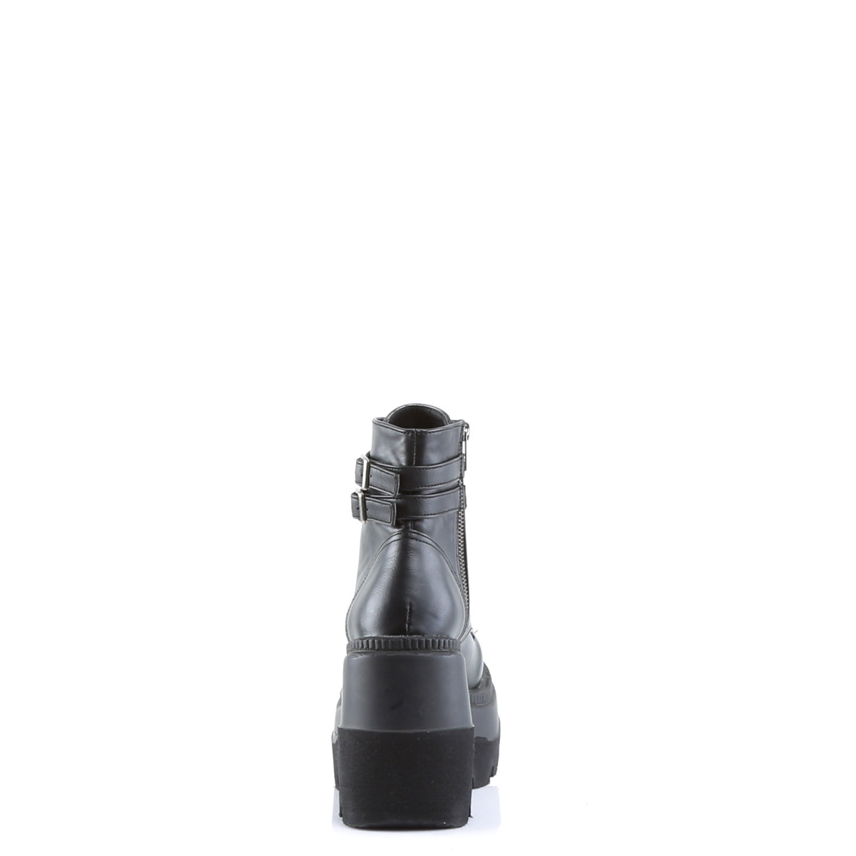 4 1/2" Wedge PF Ankle Boot, Side Zip (Demonia SHA52/B)