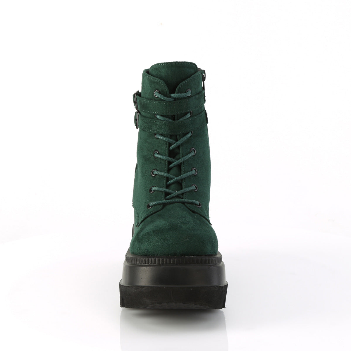4 1/2" Wedge PF Ankle Boot, Side Zip (Demonia SHA52/B)