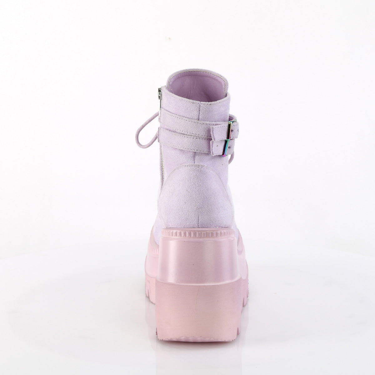 4 1/2" Wedge PF Ankle Boot, Side Zip (Demonia SHA52/B)