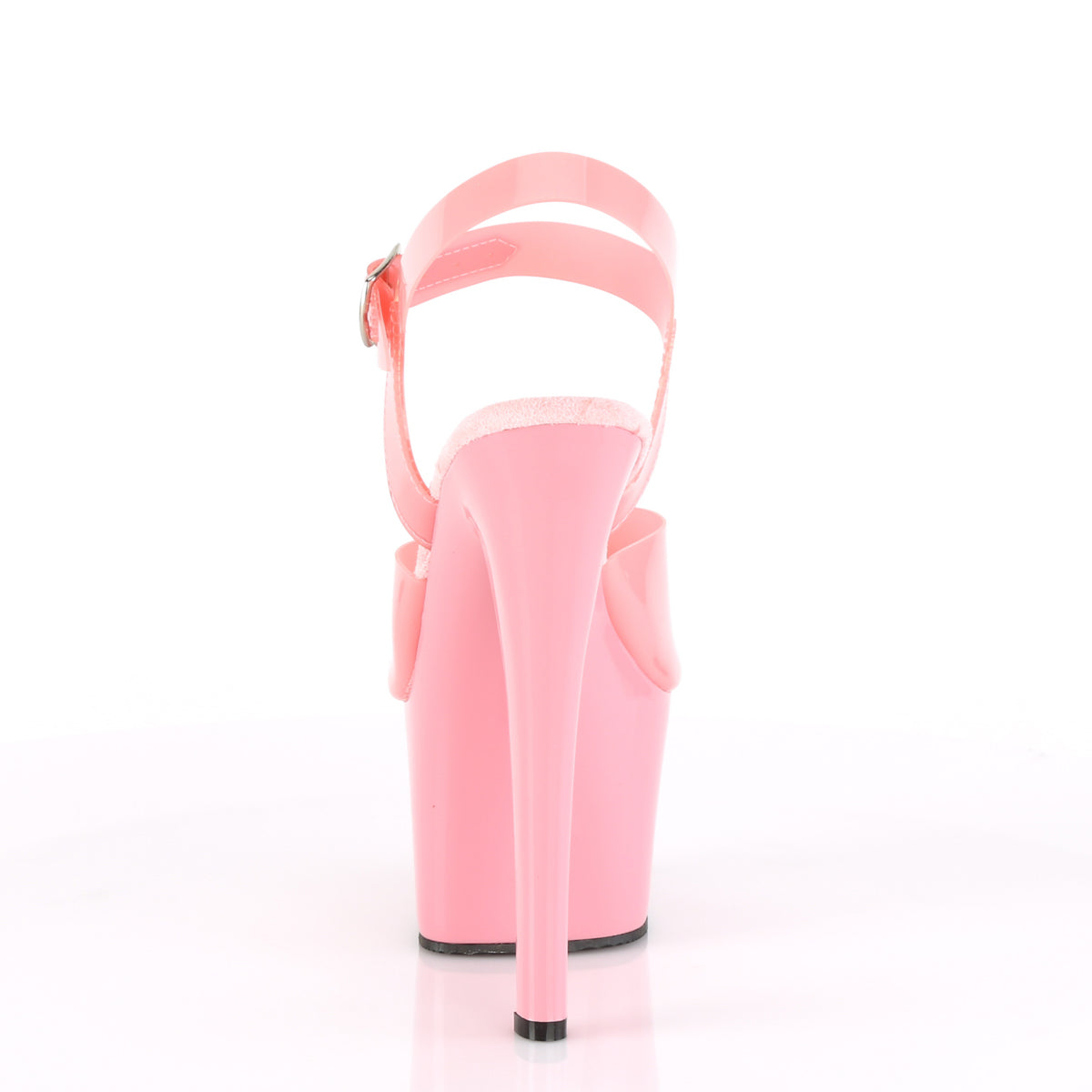 *7" Heel, 2 3/4" PF Ankle Strap Sandal (Pleaser SKY308N/BPTPU/M)