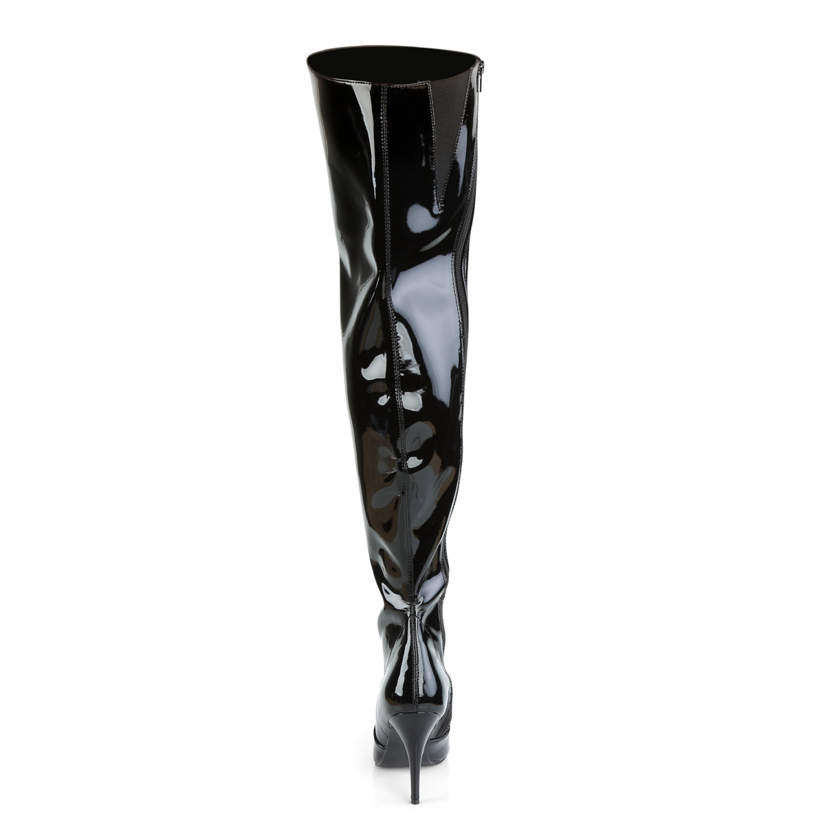4" Thigh BT W/ Elasticated Gusset (Pleaser VAN3010/B)