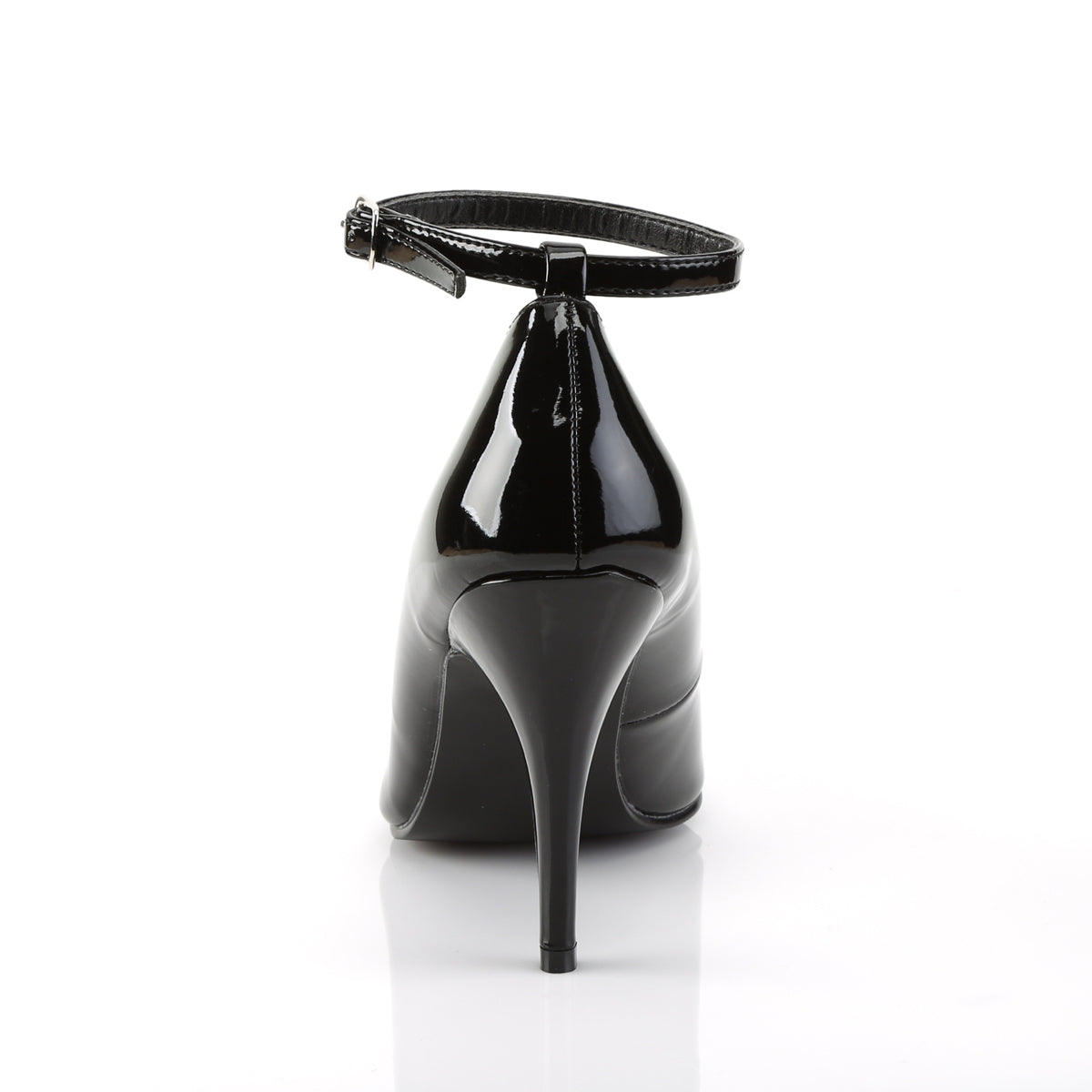 4" Ankle Strap Pump (Pleaser VAN431/B)