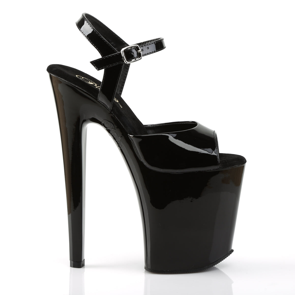 8" Heel, 4" PF Sandals (Pleaser XTM809/B/M)