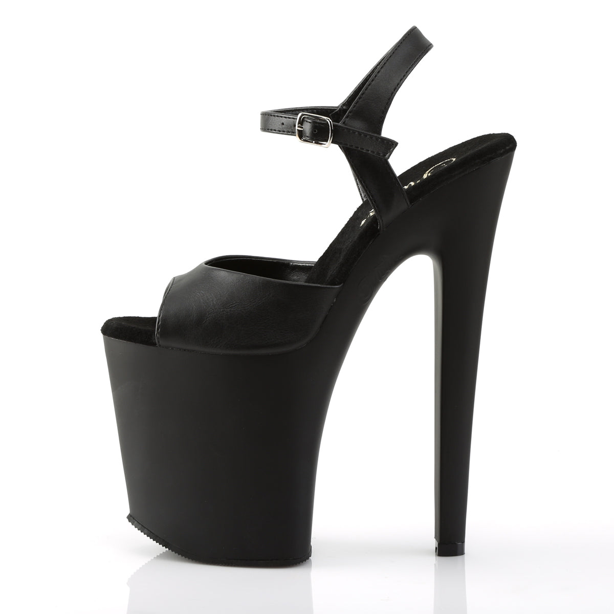 8" Heel, 4" PF Sandals (Pleaser XTM809/B/M)