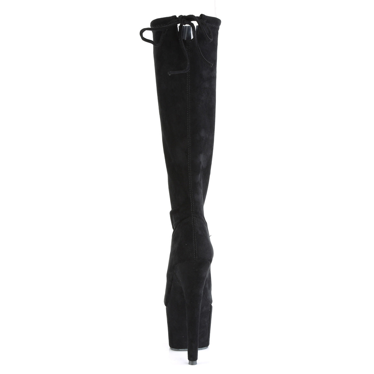 **7" Heel, 2 3/4" PF Stretch Pull-On Knee Boot (Pleaser ADO2008/BFS/M)
