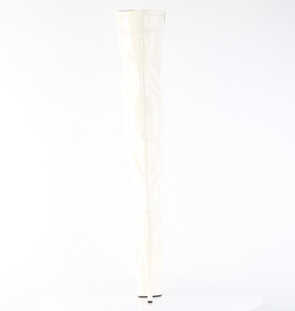 7" Heel, 2 3/4" PF Stretch Thigh Boot, Side Zip (Pleaser ADO3000/B/M)