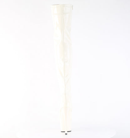 7" Heel, 2 3/4" PF Stretch Thigh Boot, Side Zip (Pleaser ADO3000/B/M)