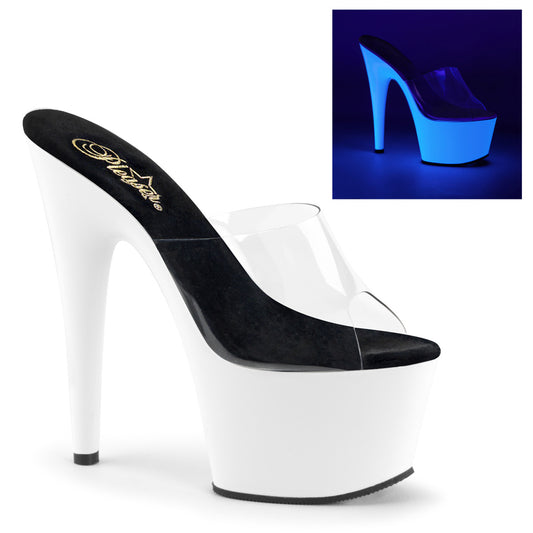 7" Heel, 2 3/4" PF Slide (Pleaser ADO701UV/C/NW)
