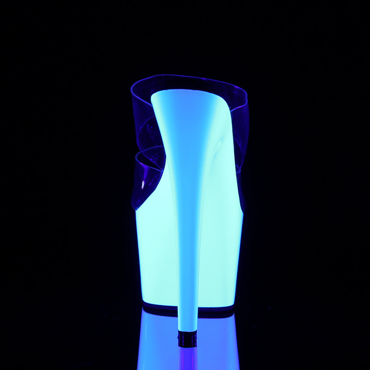 7" Heel, 2 3/4" PF Slide (Pleaser ADO702UV/C/NW)