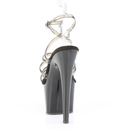 7" Heel, 2 3/4" PF Criss Cross Ankle Strap Sandal (Pleaser ADO706/C/M)