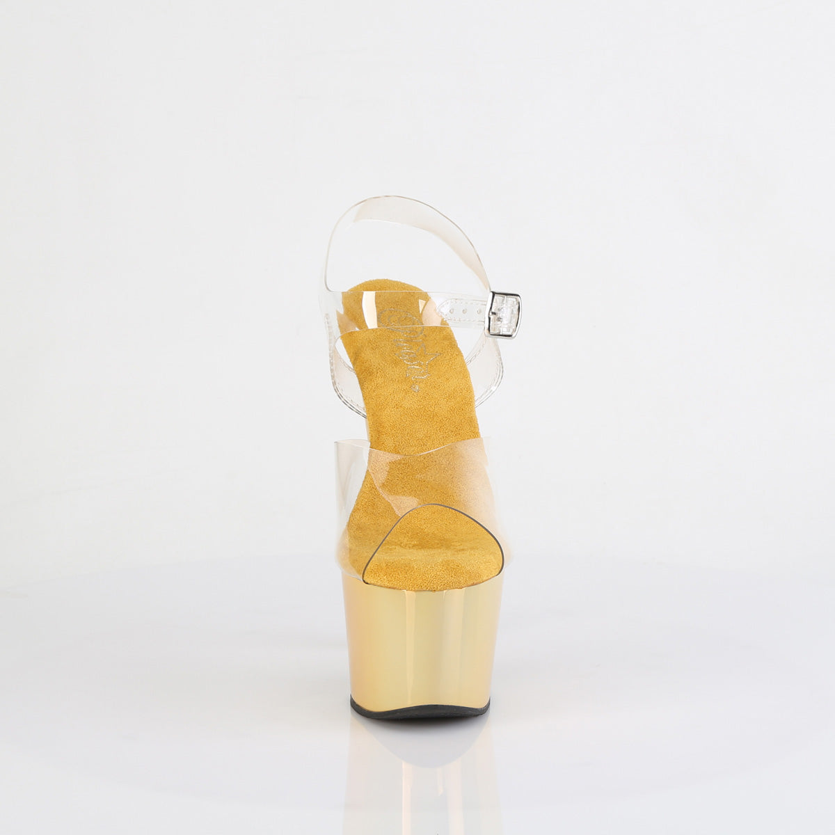 7" Heel, 2 3/4" PF Ankle Strap Sandal (Pleaser ADO708LQ/C/LQBPHG)