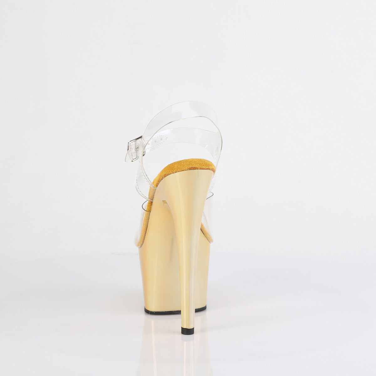 7" Heel, 2 3/4" PF Ankle Strap Sandal (Pleaser ADO708LQ/C/LQBPHG)