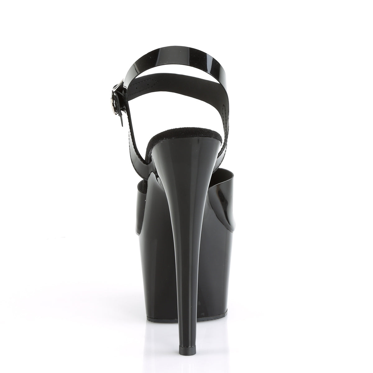 7" Heel, 2 3/4" PF Ankle Strap Sandal (Pleaser ADO708N/BPTPU/M)