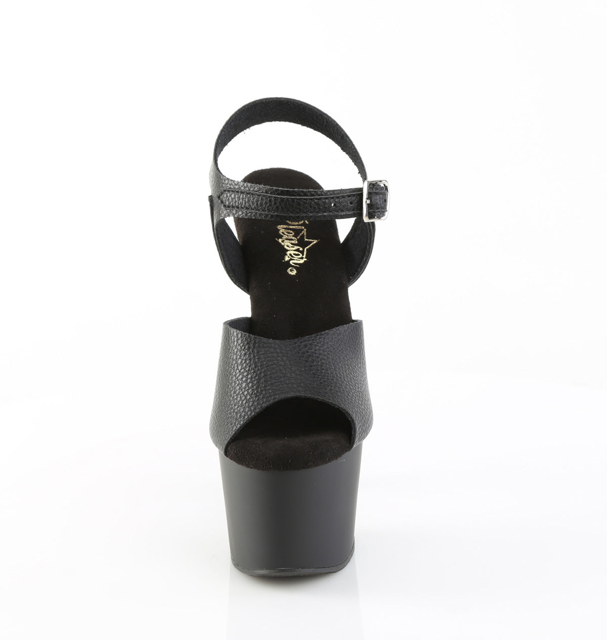 7" Heel, 2 3/4" PF Ankle Strap Sandal (Pleaser ADO708UL/BPU/M)