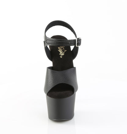 7" Heel, 2 3/4" PF Ankle Strap Sandal (Pleaser ADO708UL/BPU/M)