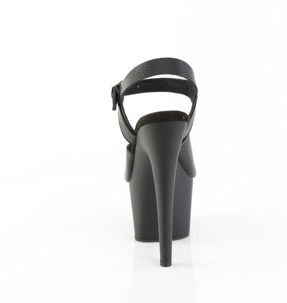7" Heel, 2 3/4" PF Ankle Strap Sandal (Pleaser ADO708UL/BPU/M)