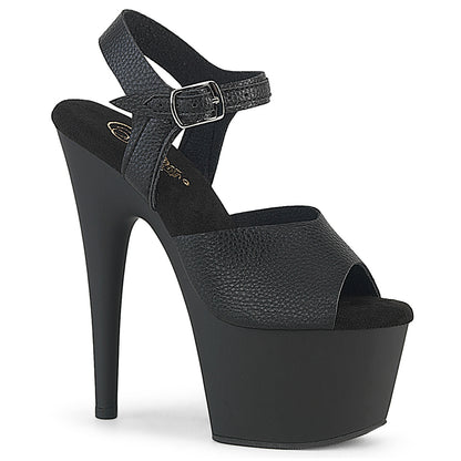 7" Heel, 2 3/4" PF Ankle Strap Sandal (Pleaser ADO708UL/BPU/M)