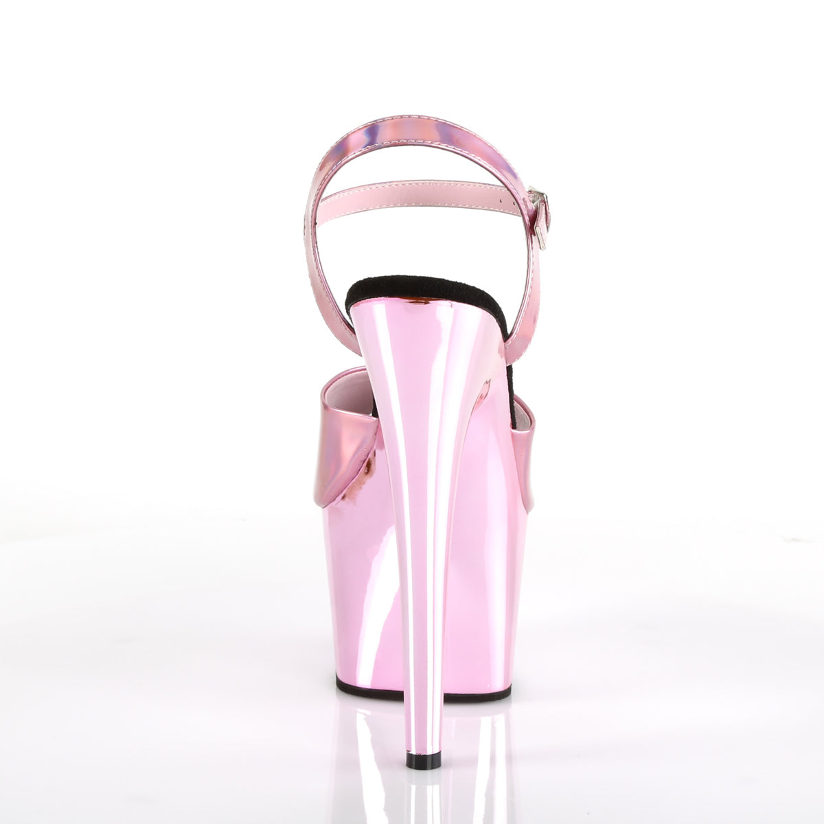7" Heel, 2 3/4" PF Ankle Strap Sandal (Pleaser ADO709HGCH/BPHG/BPCH)
