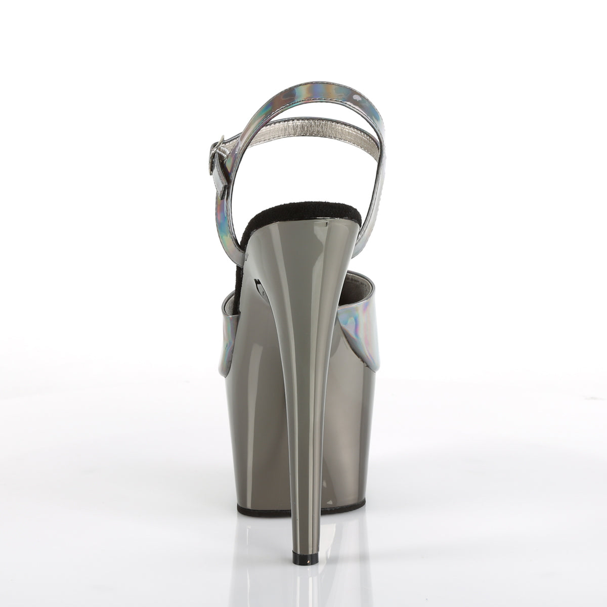 7" Heel, 2 3/4" PF Ankle Strap Sandal (Pleaser ADO709HGCH/BPHG/BPCH)