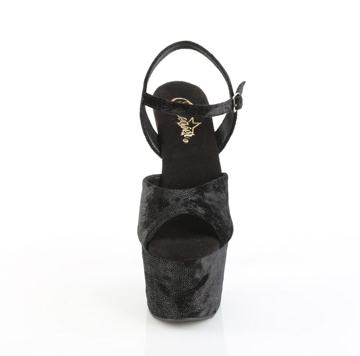 7" Heel, 2 3/4" PF Ankle Strap Sandal (Pleaser ADO709WR/BFA/M)