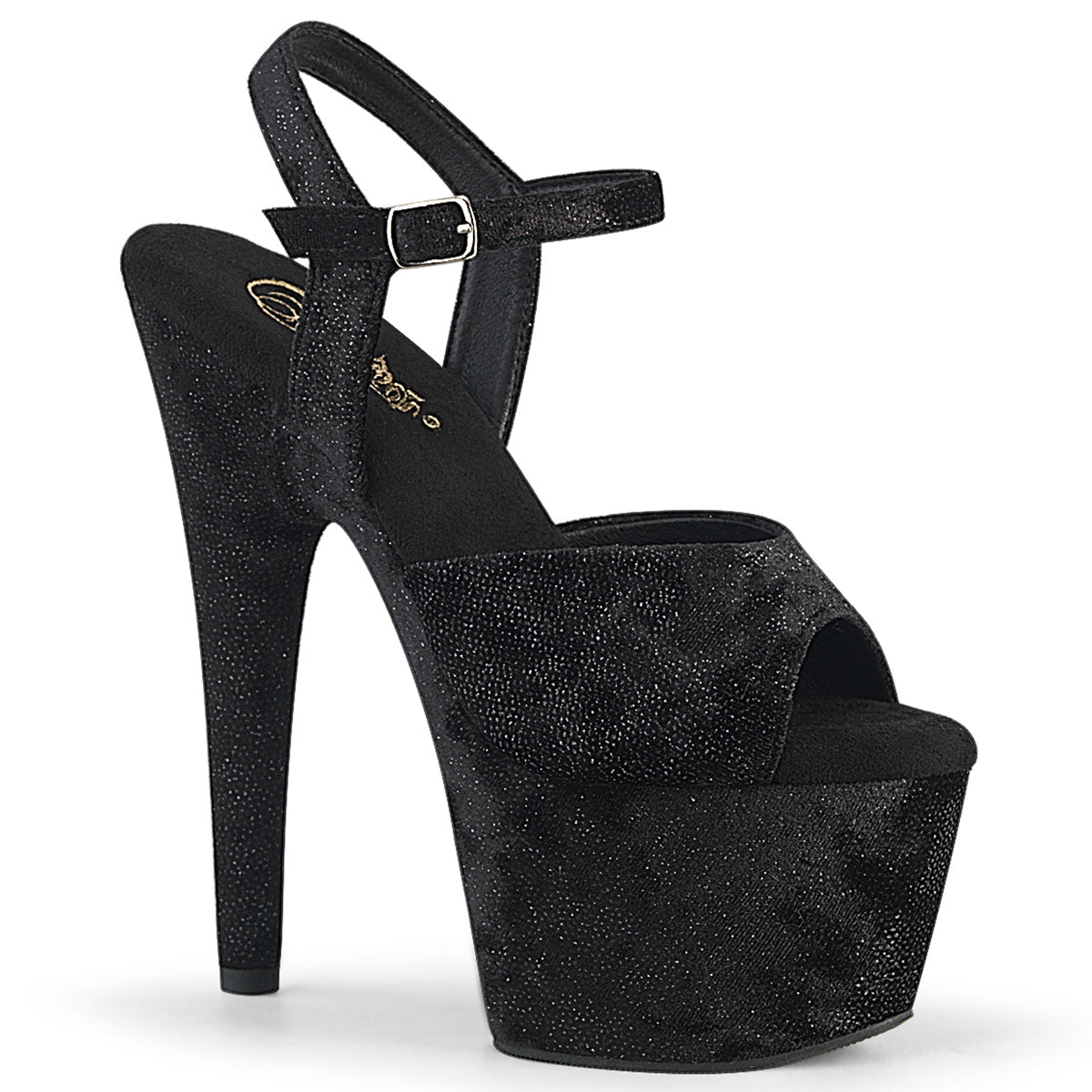 7" Heel, 2 3/4" PF Ankle Strap Sandal (Pleaser ADO709WR/BFA/M)