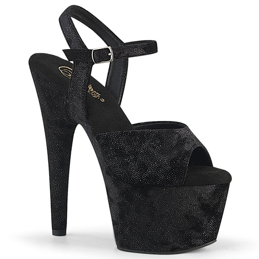 7" Heel, 2 3/4" PF Ankle Strap Sandal (Pleaser ADO709WR/BFA/M)