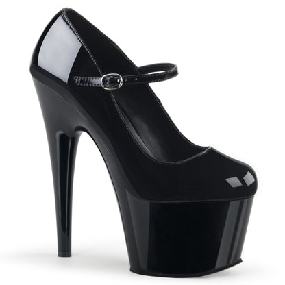 7" Heel, 2 3/4" PF Mary Jane Pump (Pleaser ADO787/B/M)