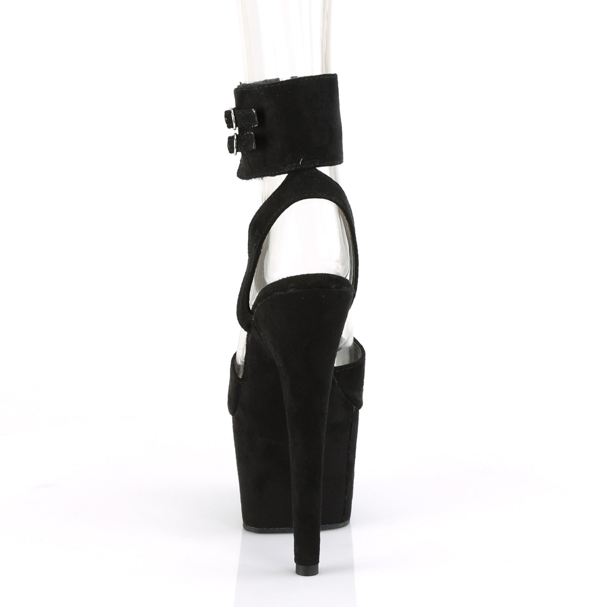 7" Heel, 2 3/4" PF Ankle Strap Sandal (Pleaser ADO791FS/BFS/M)
