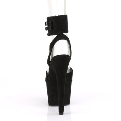 7" Heel, 2 3/4" PF Ankle Strap Sandal (Pleaser ADO791FS/BFS/M)