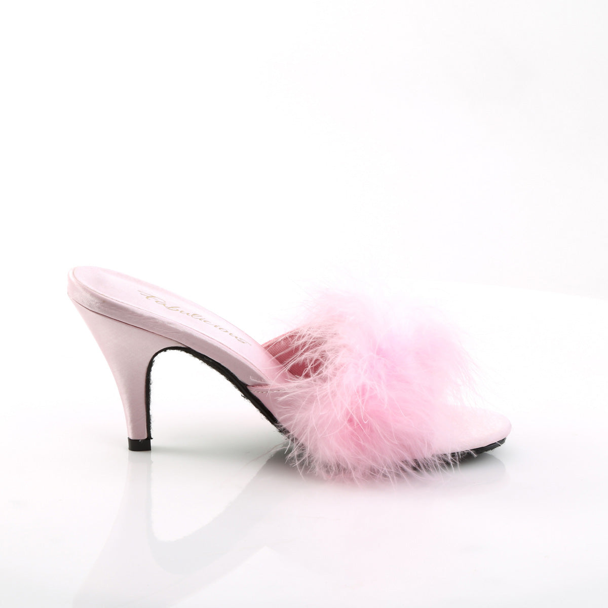 3" Classic Marabou Slipper (Fabulicious AMO03/BPPU)
