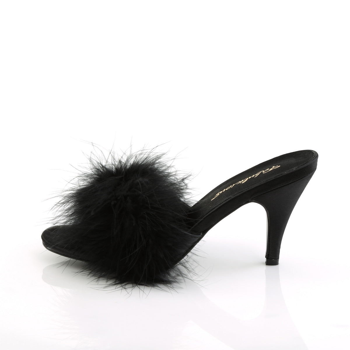 3" Classic Marabou Slipper (Fabulicious AMO03/BPPU)