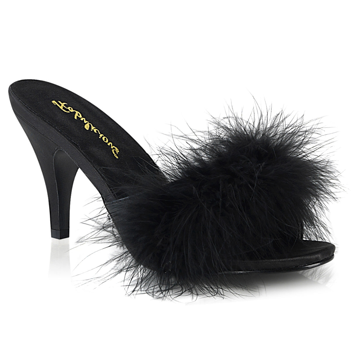 3" Classic Marabou Slipper (Fabulicious AMO03/BPPU)