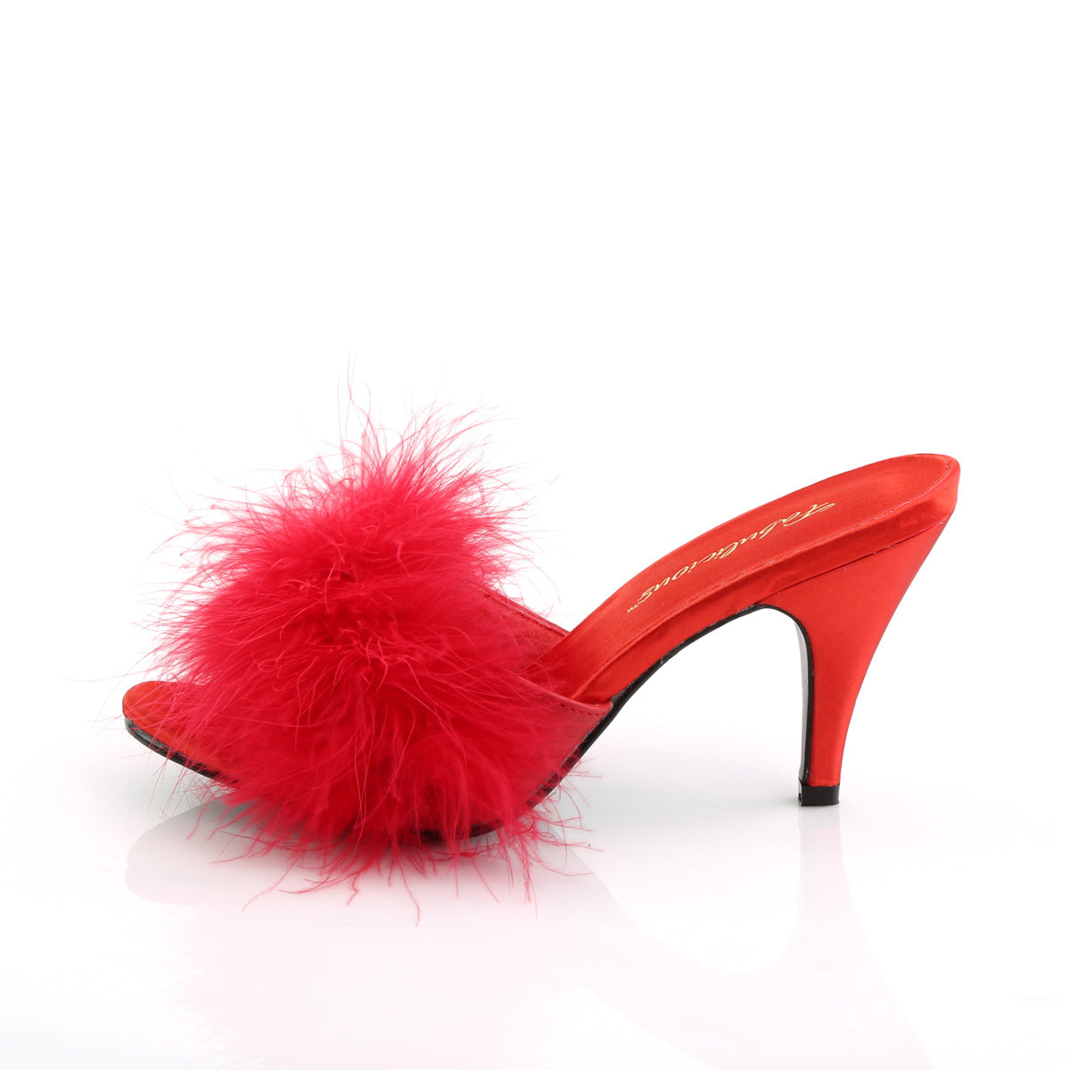 3" Classic Marabou Slipper (Fabulicious AMO03/BPPU)