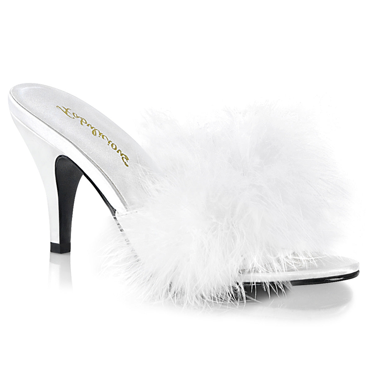 3" Classic Marabou Slipper (Fabulicious AMO03/BPPU)