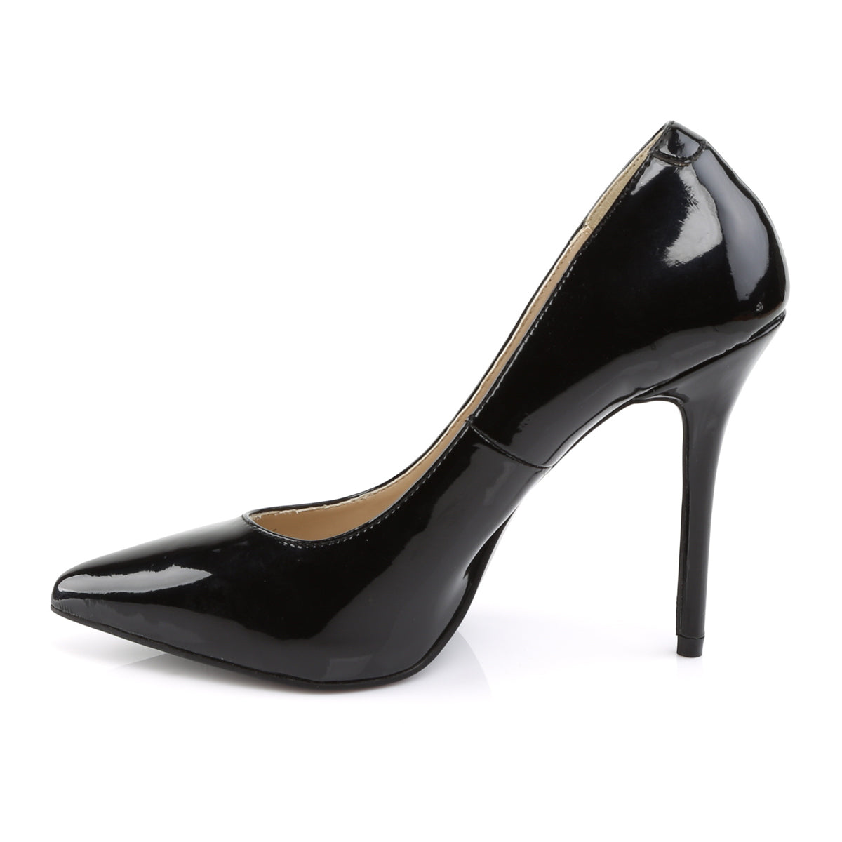 5" Heel, 3/8" Hidden Platform Pump (Pleaser AMU20/B)
