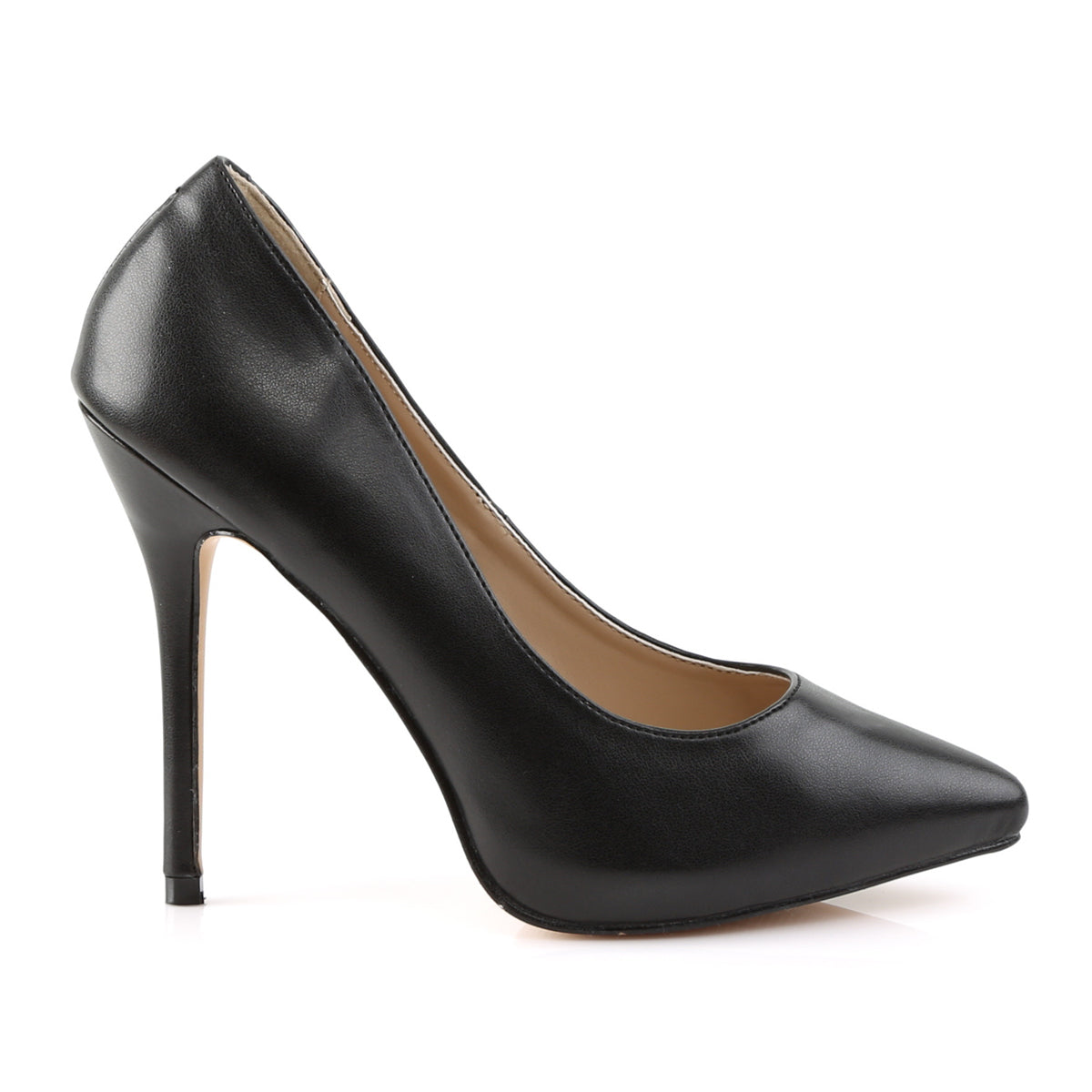 5" Heel, 3/8" Hidden Platform Pump (Pleaser AMU20/B)