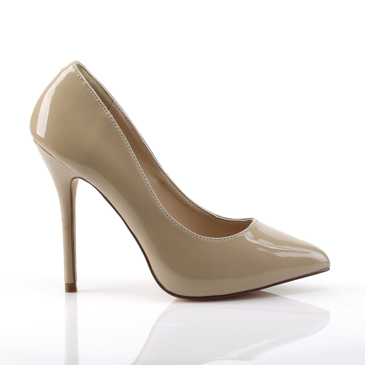 5" Heel, 3/8" Hidden Platform Pump (Pleaser AMU20/B)