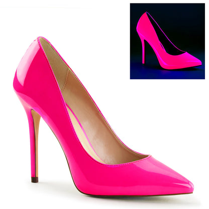 5" Heel, 3/8" Hidden Platform Pump (Pleaser AMU20/B)