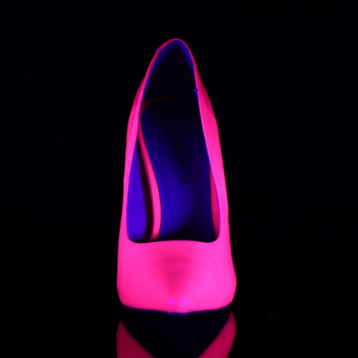 5" Heel, 3/8" Hidden Platform Pump (Pleaser AMU20/B)
