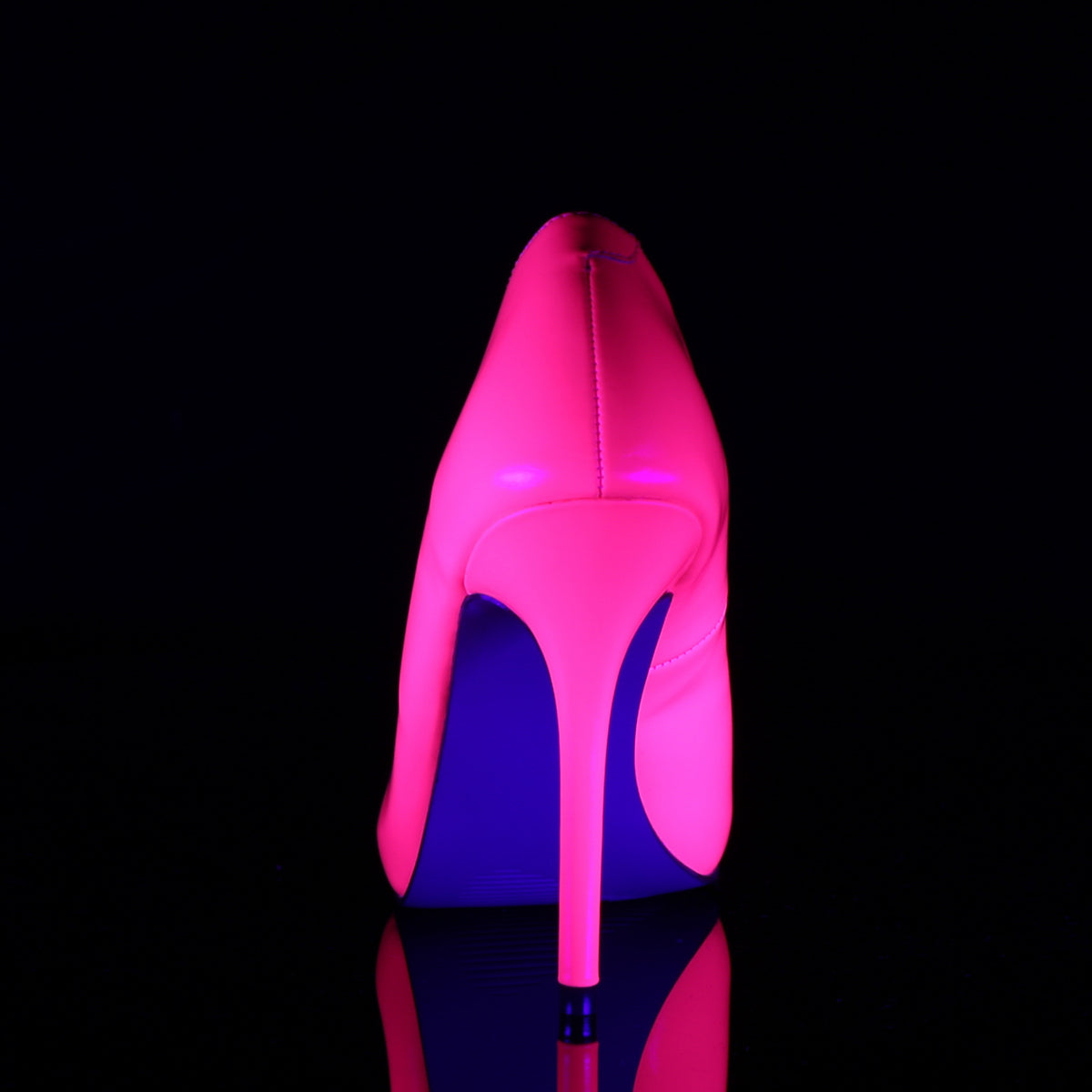 5" Heel, 3/8" Hidden Platform Pump (Pleaser AMU20/B)