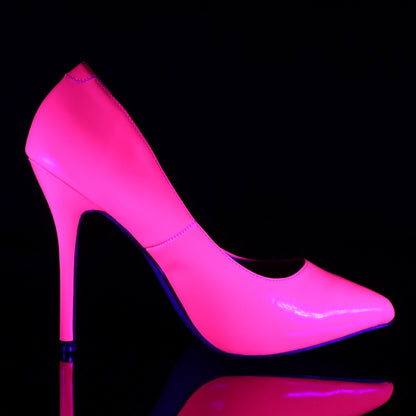 5" Heel, 3/8" Hidden Platform Pump (Pleaser AMU20/B)